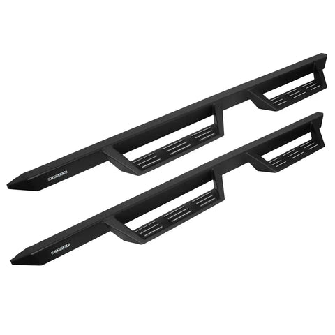 Raptor Series GTS74JP Magnum RT Gen 2 - Drop Steps Black Textured Alloy Steel 18-24 Jeep Wrangler JL/JLU 4-Door
