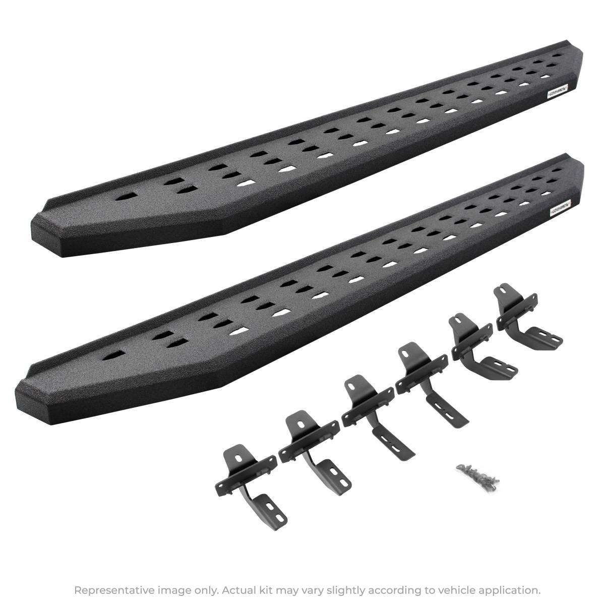 RB20 Running Boards with Mounting Brackets Kit - MyTruckPoint