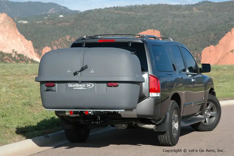 Lets Go Aero GearSpace Slideout Cargo Carrier - Dark Grey