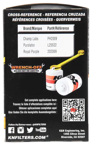 K&N HP-1014 Oil Filter