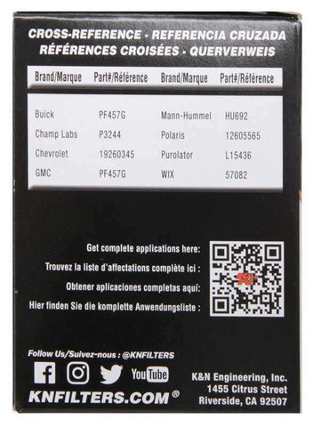 K&N HP-7000 Oil Filter