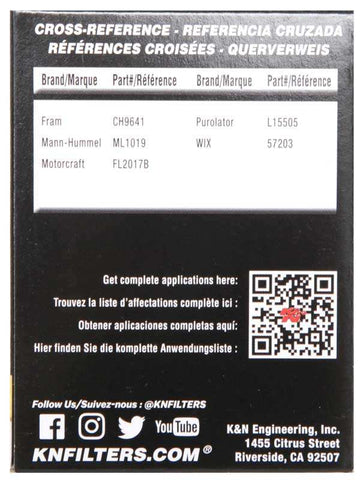 K&N HP-7013 Oil Filter