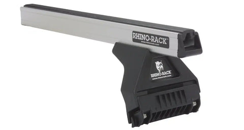 Rhino-Rack JA0773 Heavy Duty RL110 Silver 3 Bar Roof Rack