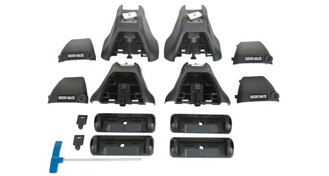 Rhino-Rack JA5652 Heavy Duty 2500 Silver 2 Bar Roof Rack