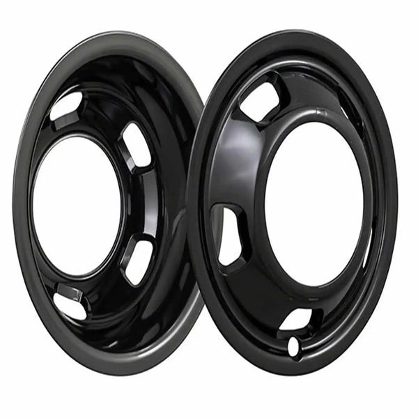 Coast To IWCN8010BLK Fits 17 Inch Wheels Gloss Black Steel Push On 8 L ...