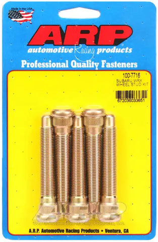 ARP Auto Racing 100-7716 Wheel Stud 12 Millimeter x 1.25 Inch Thread Size 3.000 Inc