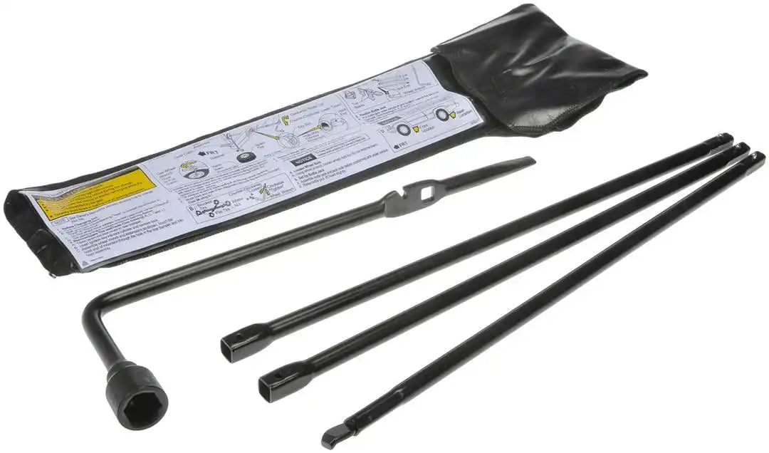 Dorman 926-000 Spare Tire Tool Kit OE Solutions ™ OE Replacement With 1 Lug Wrench/ 1 Jack Arm/ 2 Extension Arms/ 1 Tool Kit Sleeve