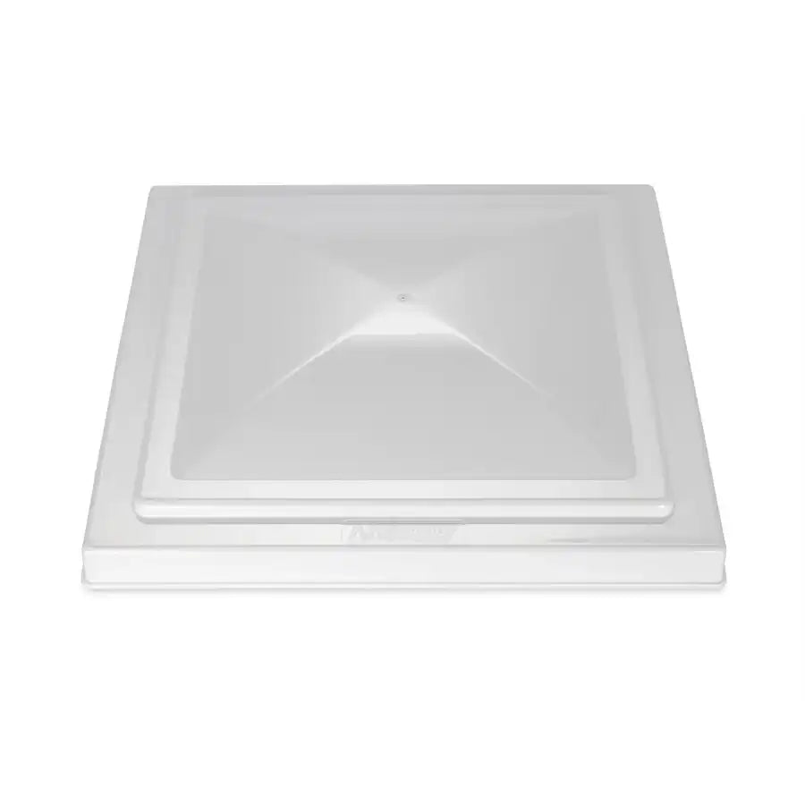 Camco 40161 Roof Vent Lid For 14 Inch x 14 Inch Vents Ventline Manufactured Prior To 2008 or Elixir Manufactured 1995 and On White Polycarbonate