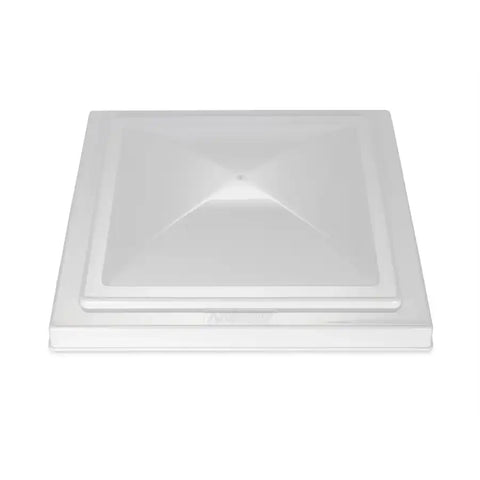 Camco 40161 Roof Vent Lid For 14 Inch x 14 Inch Vents Ventline Manufactured Prior To 2008 or Elixir Manufactured 1995 and On White Polycarbonate
