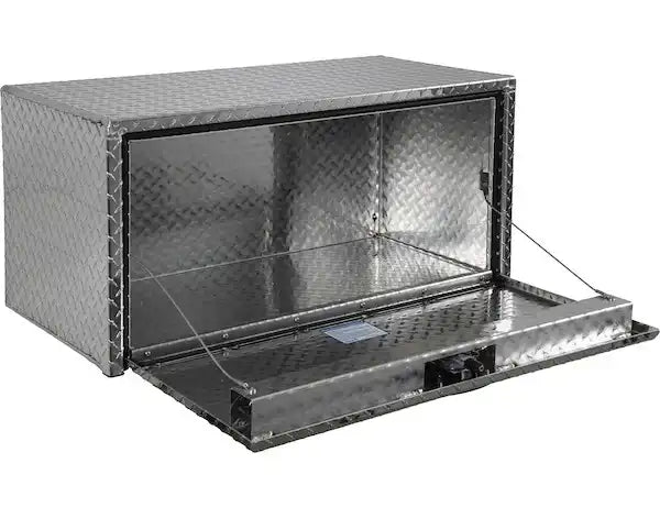 Buyers Products 1705110 Tool Box Underbody 1 Recessed Drop Door Diamond Tread Alu