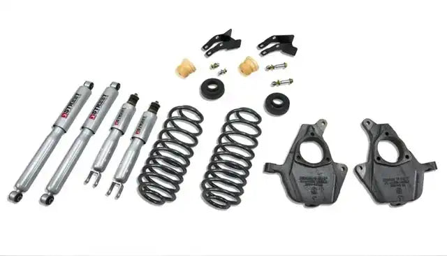 Bell Tech 759SPK Lowering Kit Street Performance 1 Or 2 Inch Front 3 or 4 Inch Rear