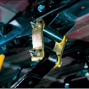 ARB OMEGS15 Leaf Spring Shackle 0 Inch Lift Greaseable Without Bushings Set of 2