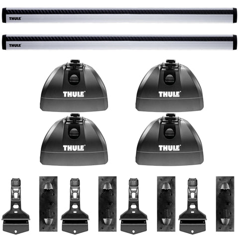 Thule RR227430 Roof Rack Direct Fit Mounts To Vehicles With Factory Rails Aluminum