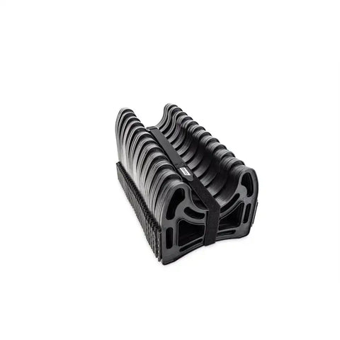 Camco 43061 Sewer Hose Support Sidewinder Holds 30 Foot Hose Collapsible For Storage Deep Cradles Eliminate Need for Support Straps
