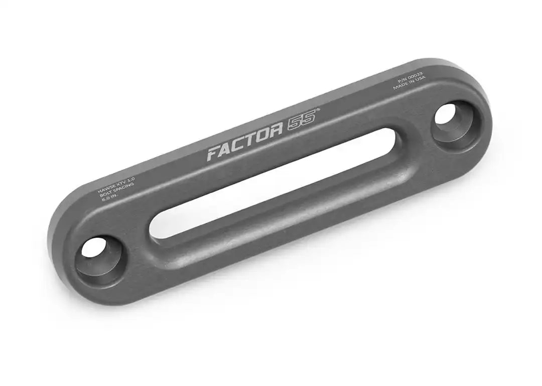 Factor 55 00023 Winch Fairlead XTV Hawse Style For Use With Synthetic Rope On UTVs