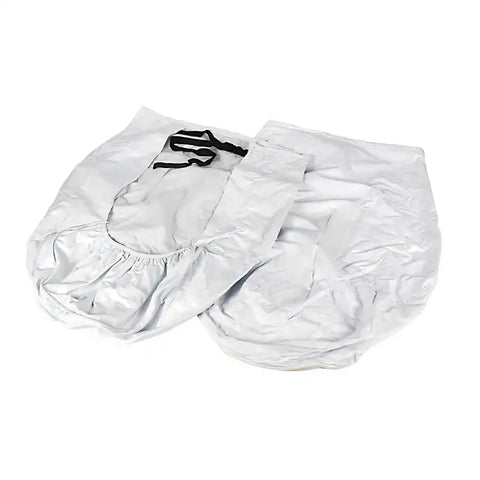 Camco 45325 Tire Cover Single Tire Cover For 36-39 Inch Tires Slip On Arctic White