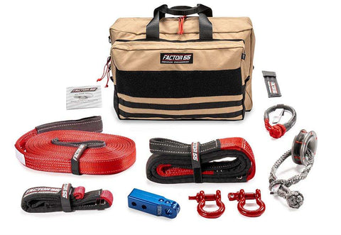 Factor 55 00475-02-LARGE Vehicle Recovery Kit Sawtooth Includes 1 Blue HitchLink 2.