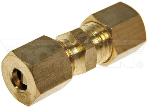Dorman 785-302D Compression Fitting OE Solutions ™ 3/16 Inch Union Fitting Brass Pack Of 2