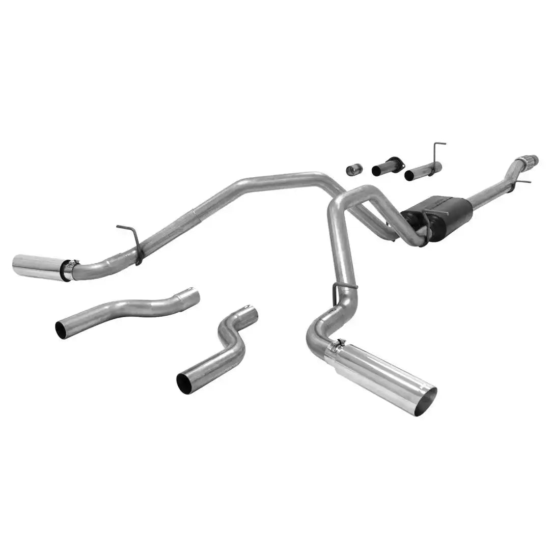 Flowmaster 817680 Exhaust System Kit American Thunder  Cat Back System 409S Stainl