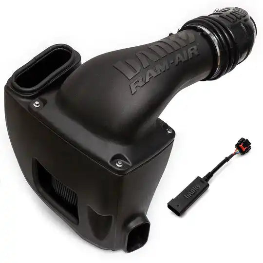 Banks Power 42266-D Cold Air Intake Ram-Air  Black Tube Dry Red Filter With Air 