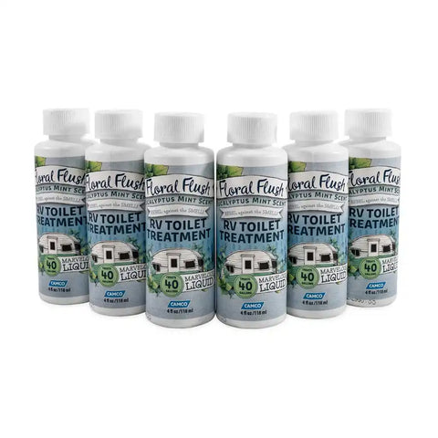 Camco 41482 Waste Holding Tank Treatment Floral Flush Biological Treatment Used To Break Down Waste And Tissue Without Formaldehyde