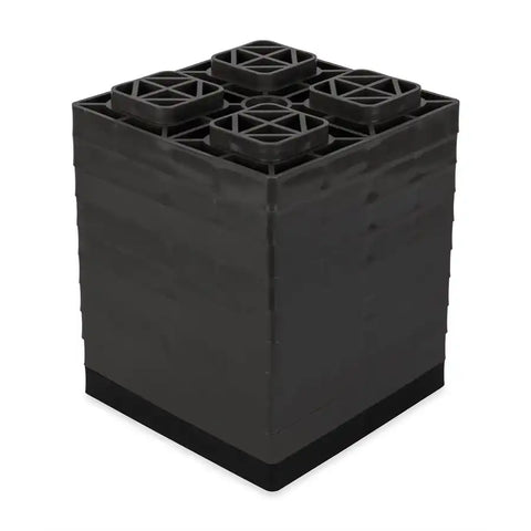 Camco 44521 Leveling Block FasTen Use to Level RV While Parked Interlocking Blocks With T-Handle Pull Up For Carrying/ Twist Lock To Secure