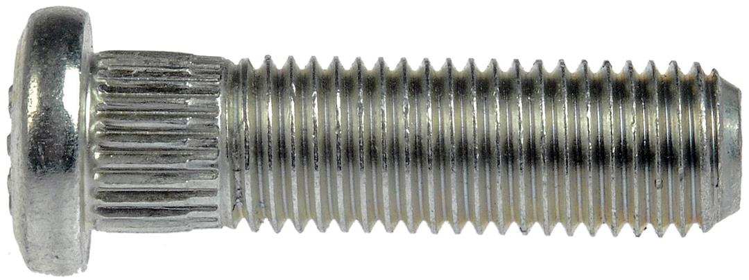 Dorman 610-360.1 Wheel Stud AutoGrade ™ OE Replacement 0.433 Inch Shoulder Length 0.487 Inch Knurl Diameter Bagged M12-1.50 Thread Size Right Hand Thread Serrated Without Clip Head Single