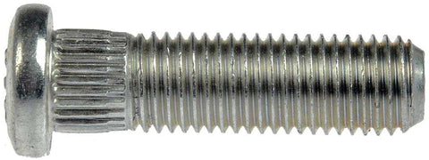 Dorman 610-360.1 Wheel Stud AutoGrade ™ OE Replacement 0.433 Inch Shoulder Length 0.487 Inch Knurl Diameter Bagged M12-1.50 Thread Size Right Hand Thread Serrated Without Clip Head Single