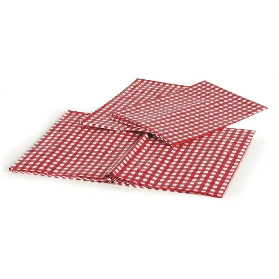 Camco 51021 Tablecloth Rectangular 54 Inch x 84 Inch Red and White Checkered Vinyl