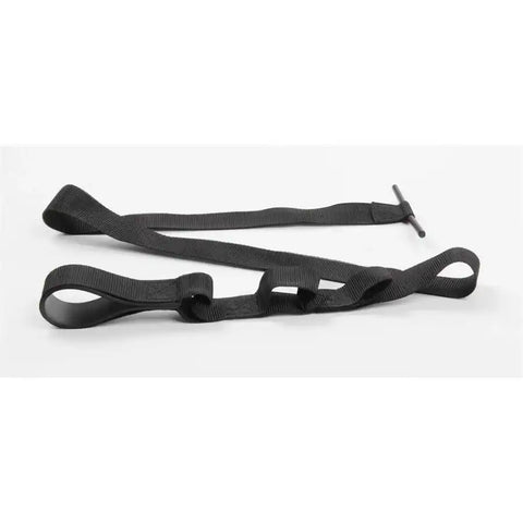Camco 42504 Awning Pull Strap For Roll-Up Awnings 24-1/2 Inch Length Set of 2 Black