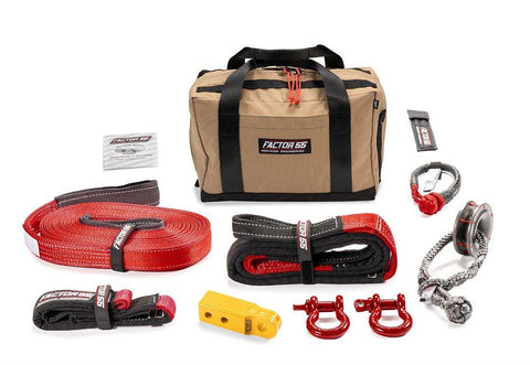 Factor 55 00475-03-MEDIUM Vehicle Recovery Kit Sawtooth Includes 1 Yellow HitchLink