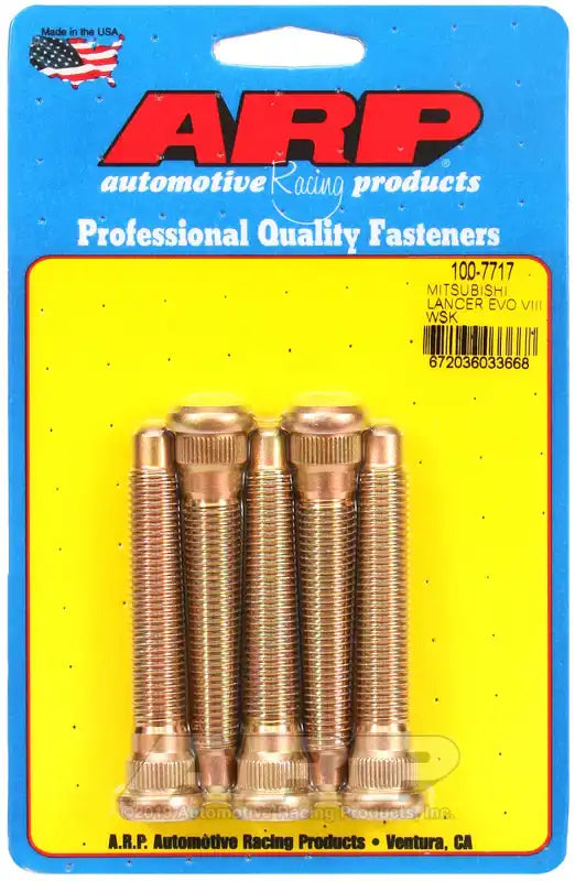 ARP Auto Racing 100-7717 Wheel Stud 12 Millimeter x 1.5 Inch Thread Size 3.000 Inch