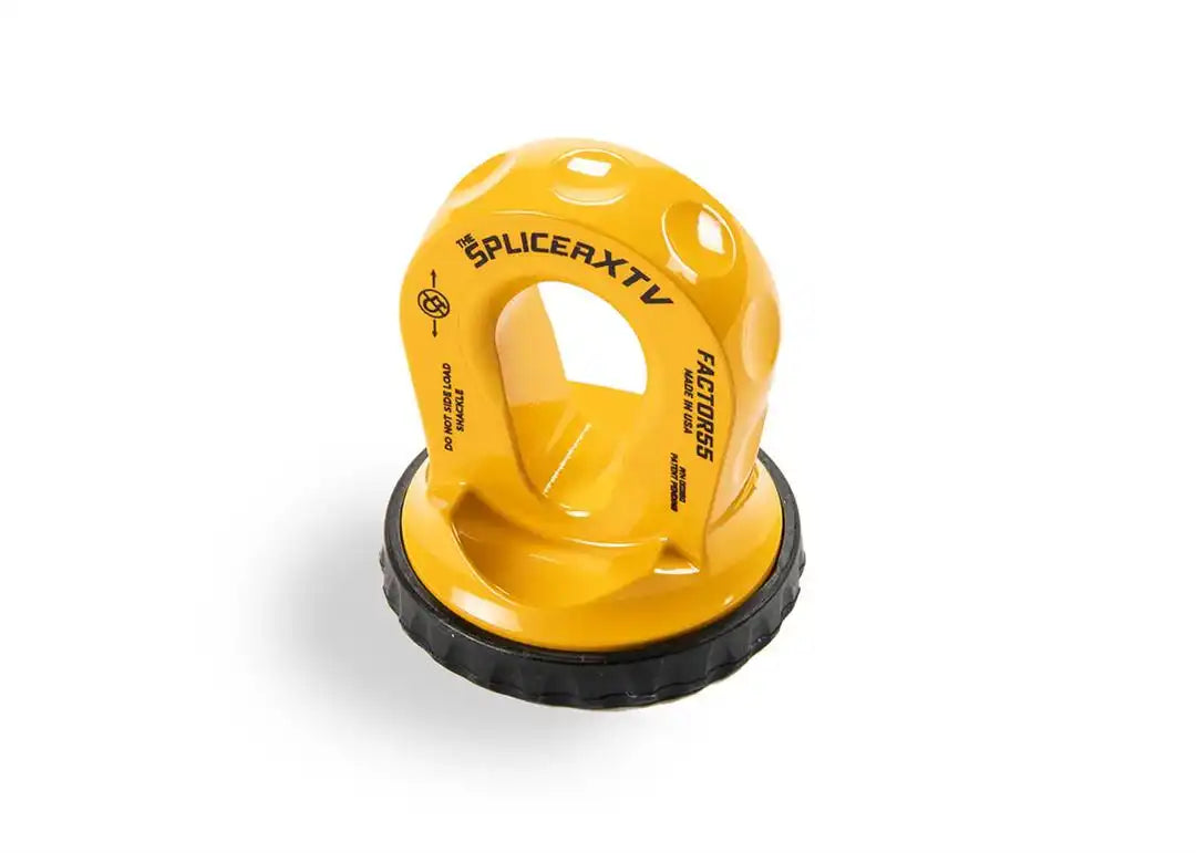 Factor 55 00355-03 Winch Cable Shackle Mount Splicer XTV Fits Pin and Bow End of 1/