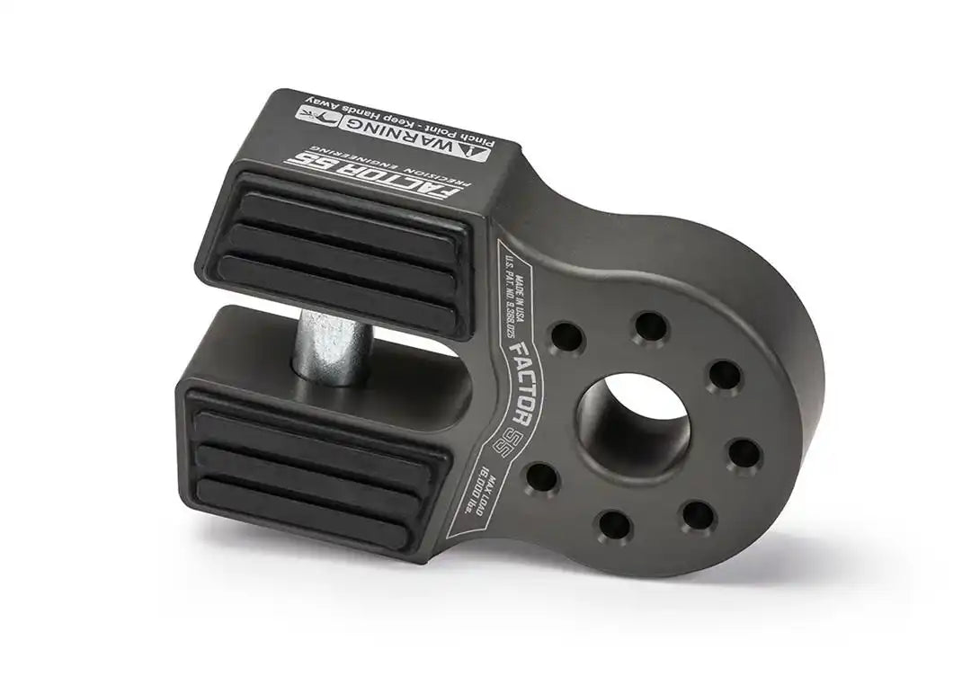Factor 55 00050-06 Winch Cable Shackle Mount FlatLink Fits 3/4 Inch Clevis Hook Fi