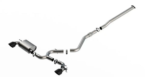 Borla 140926BC Exhaust System Kit ATAK  Series Cat Back System T-304 Stainless Ste