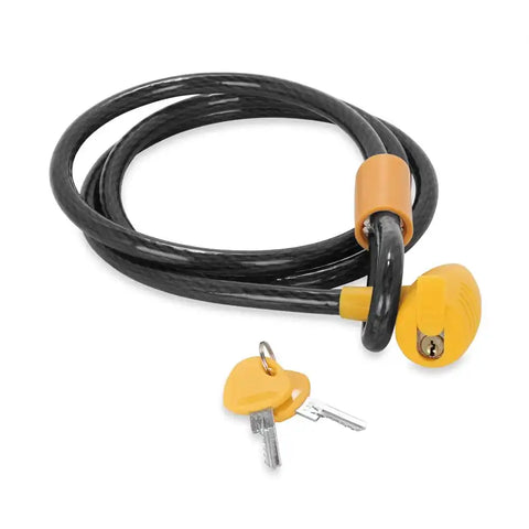 Camco 44290 Cable Lock Use To Lock Power Cords With Handles To Power Box Or To One Another With 2 Keys With English/ French Language Packaging