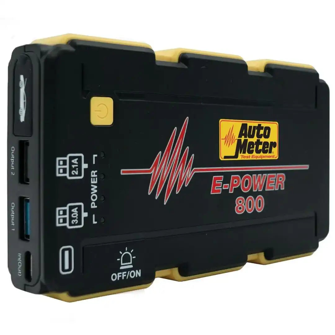 AutoMeter EP-800 Battery Portable Jump Starter Lithium Ion Battery 14.8 Volts 800 