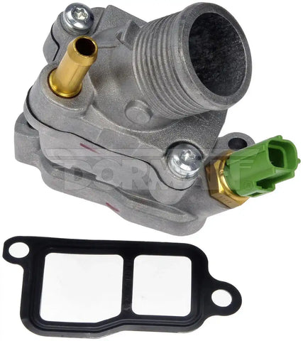 Dorman 902-5152 Thermostat Housing OE Solutions ™ OE Replacement Metal Natural With Thermostat/ Gasket/ Sensor