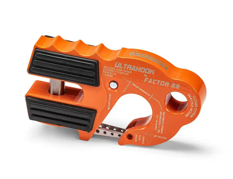 Factor 55 00250-07 Winch Clevis Hook Ultra Hook For Up To 3/8 Inch Diameter Rope Or