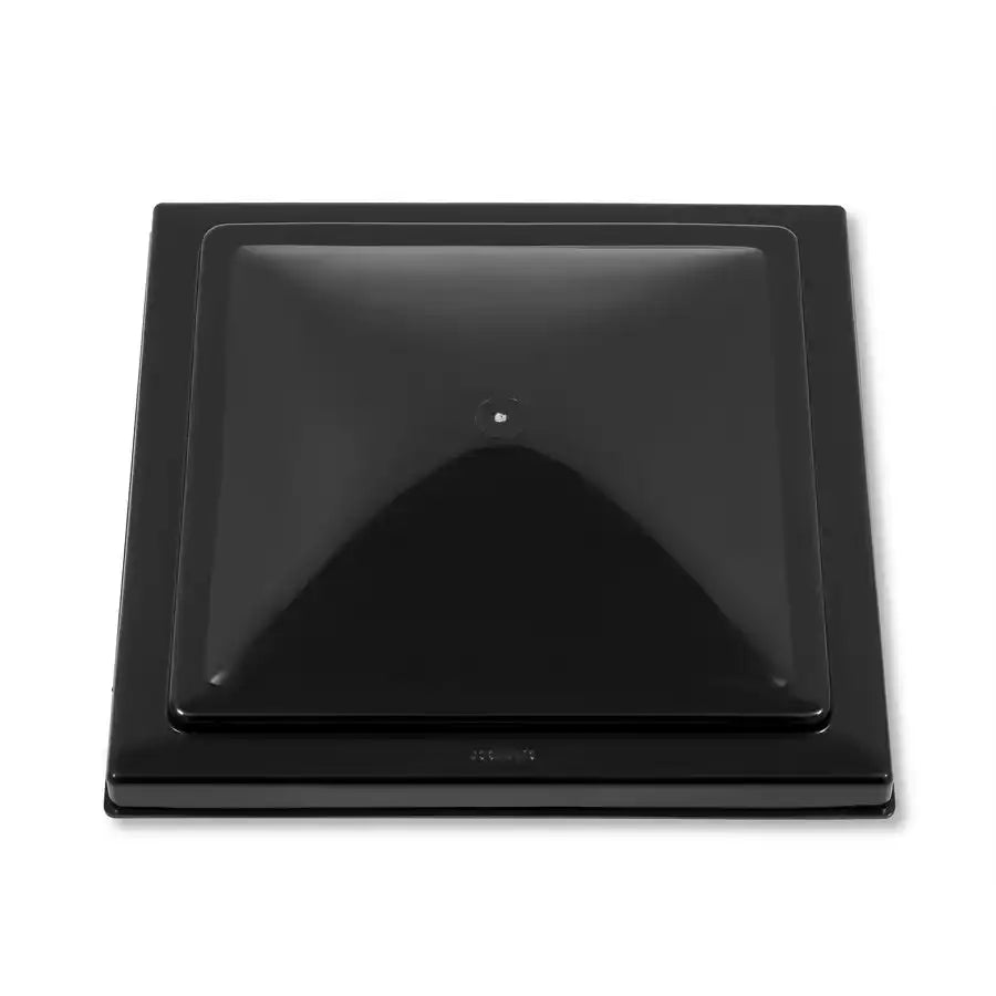 Camco 40177 Roof Vent Lid For 14 Inch x 14 Inch Vents Ventline Manufactured Before 2008 Black Polypropylene