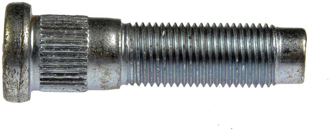 Dorman 610-389.1 Wheel Stud AutoGrade ™ OE Replacement 0.666 Inch Knurl Diameter 0.813 Inch Shoulder Length 9/16-18 Thread Size Bagged Right Hand Thread Serrated Without Clip Head Single