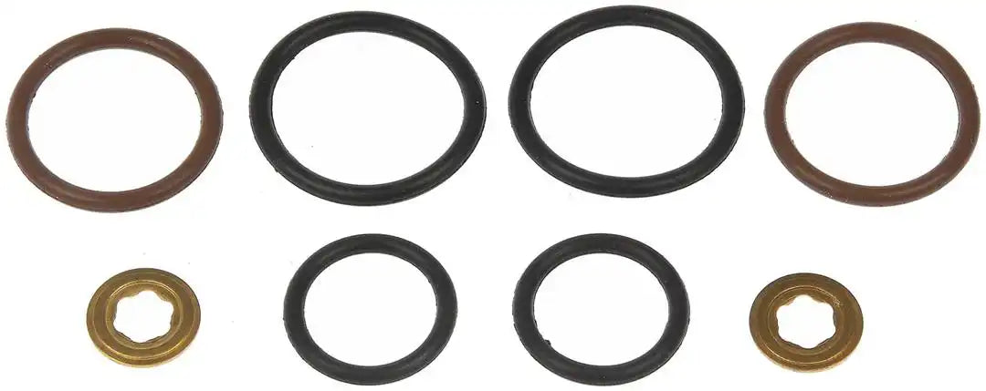 Dorman 904-207 Fuel Injector O-Ring OE Solutions ™ OE Replacement Viton With 6 O-Rings/2 Metal Tip Seals