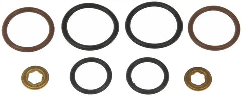 Dorman 904-207 Fuel Injector O-Ring OE Solutions ™ OE Replacement Viton With 6 O-Rings/2 Metal Tip Seals