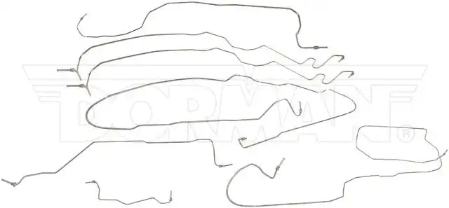Dorman 919-147 Brake Line Kit OE Solutions ™ OE Replacement With 7 Stainless Steel Brake Lines