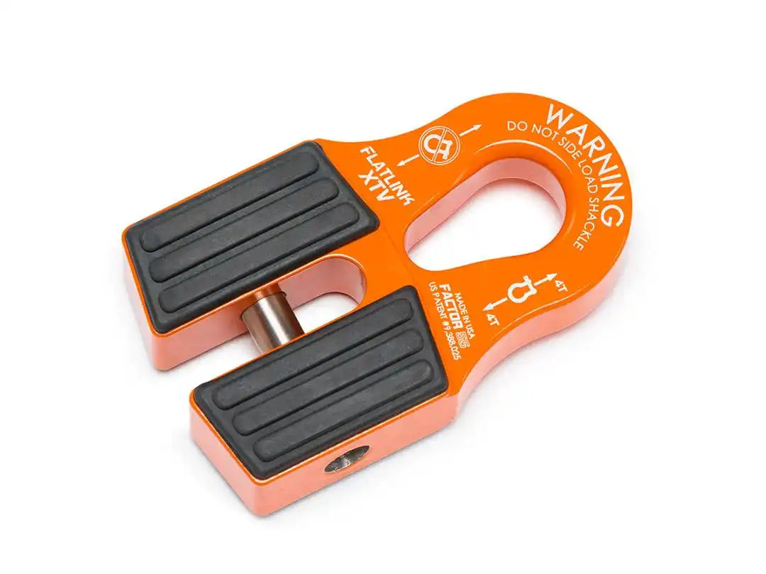Factor 55 00070-07 Winch Cable Shackle Mount FlatlLink XTV Fits 1/2 Inch to 3/4 Inc