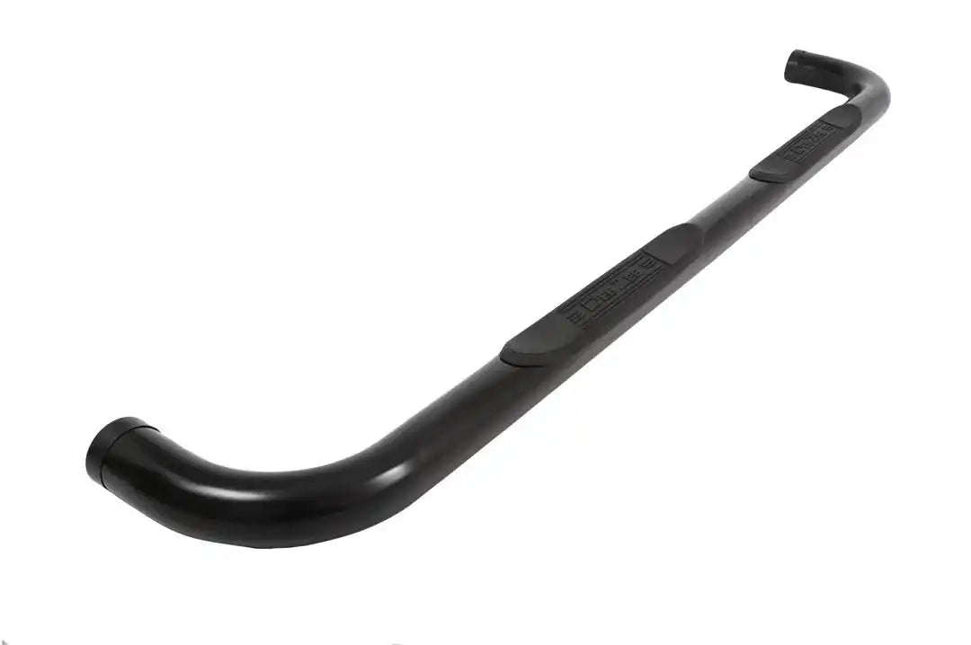 Dee Zee DZ372531 Nerf Bar With Step Pads 3 Inch Round Bent Powder Coated Black S