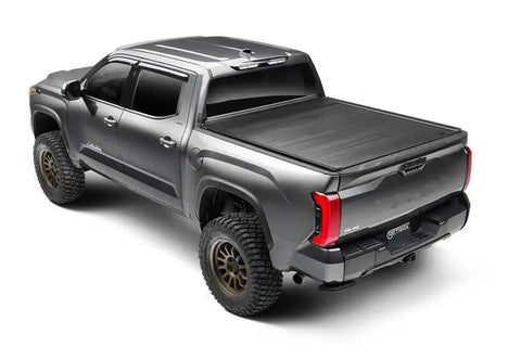 Retrax EQ0484 Tonneau Cover Retrax EQ Power Retractable Matte Black Aluminum Rem
