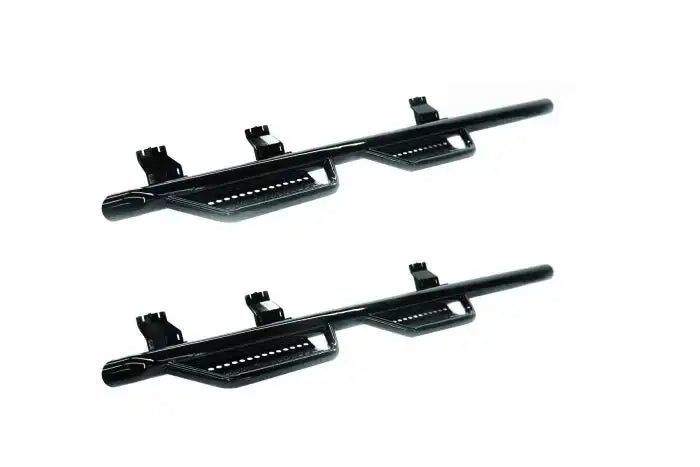 Ranch Hand RSD19HC5B4W Nerf Bar - Truck Wheel to Wheel With Drop Down Steps Without