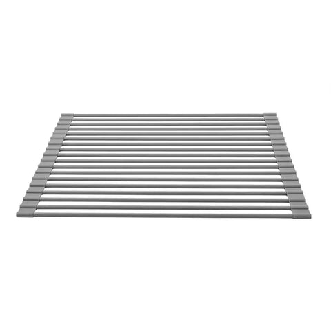 Camco 43519 Dish Drainer Fits Over RV Sink 17 Inch Length x 13 Inch Width Without Tray Gray