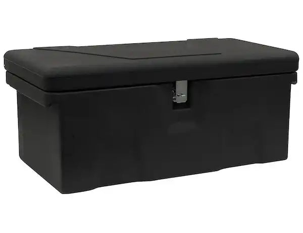 Buyers Products 1712230 Tool Box Chest Single Lid Smooth Black Polyethylene 15 
